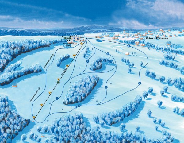 Příchovice - U čápa